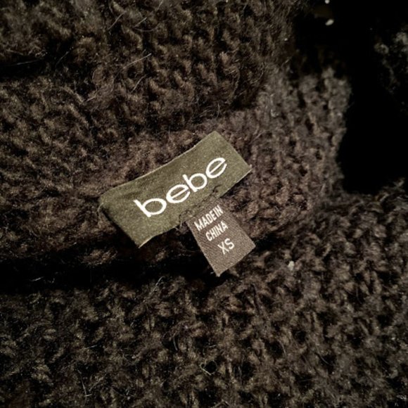 Bebe Black Knit Cardigan - Picture 3 of 3